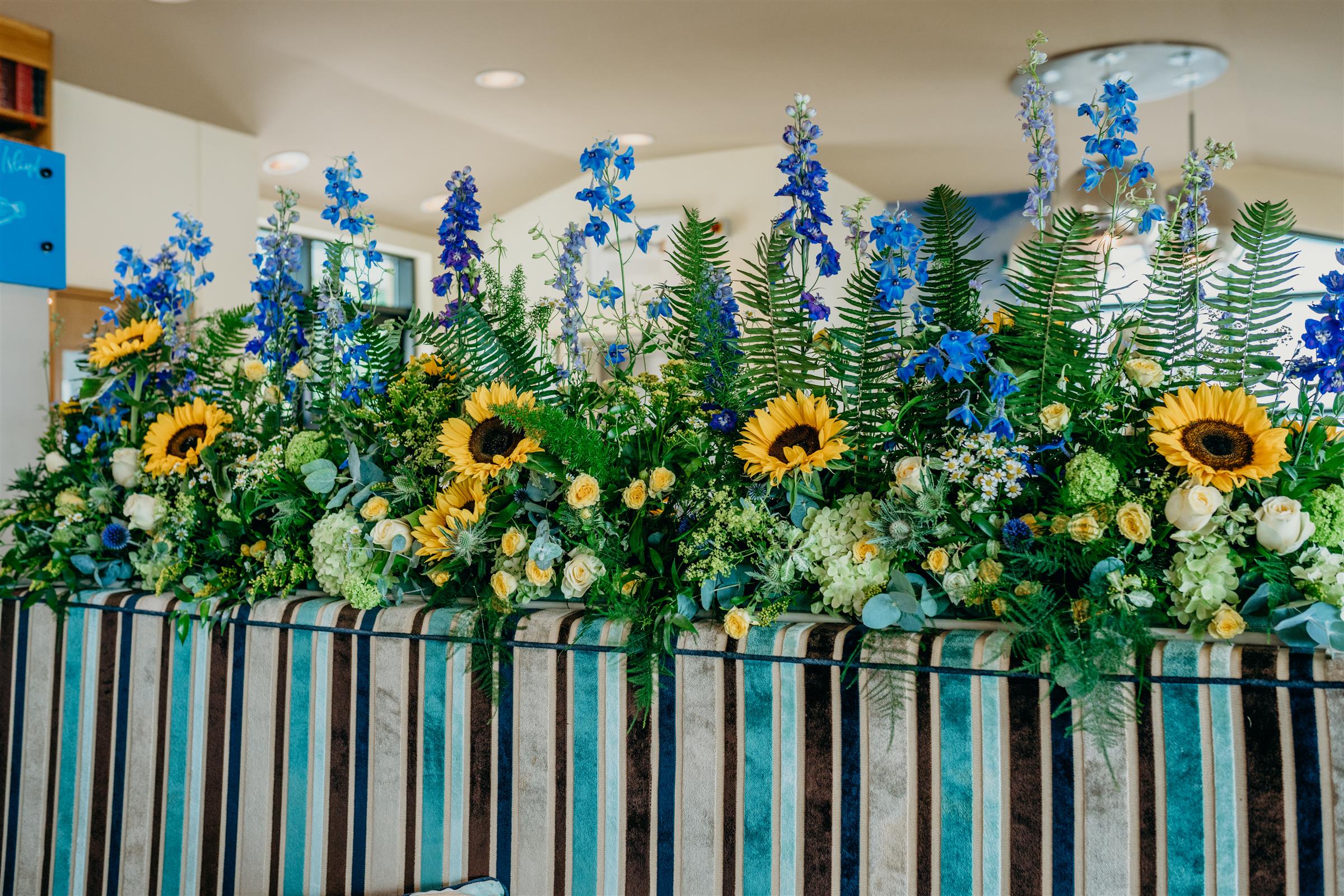 Flower Arrangement at The Bridge